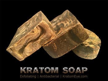 kratom soap exfoliating mitragyna speciosa antibacterial body wash