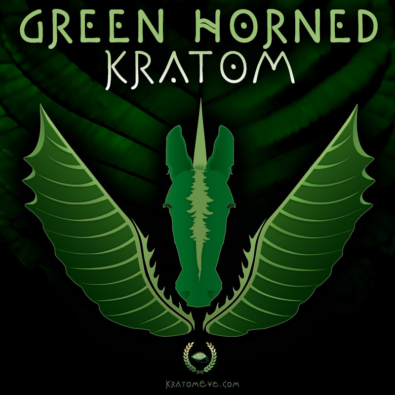 Green Horned Kratom - Highest Thai Maeng Da Grade!