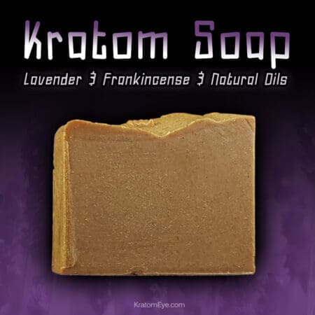 Lavender Frankincense Exfoliating Moisturizing Natural Kratom Soap
