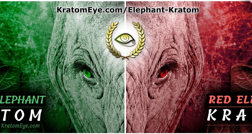 Elephant Kratom - Red, Green & White