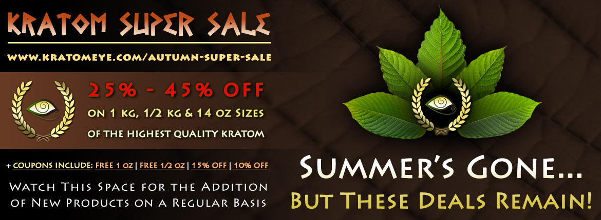 Autumn, Fall Kratom Discounts