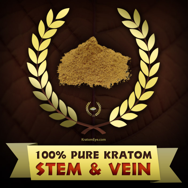 High Quality Kratom Stem & Vein Powder
