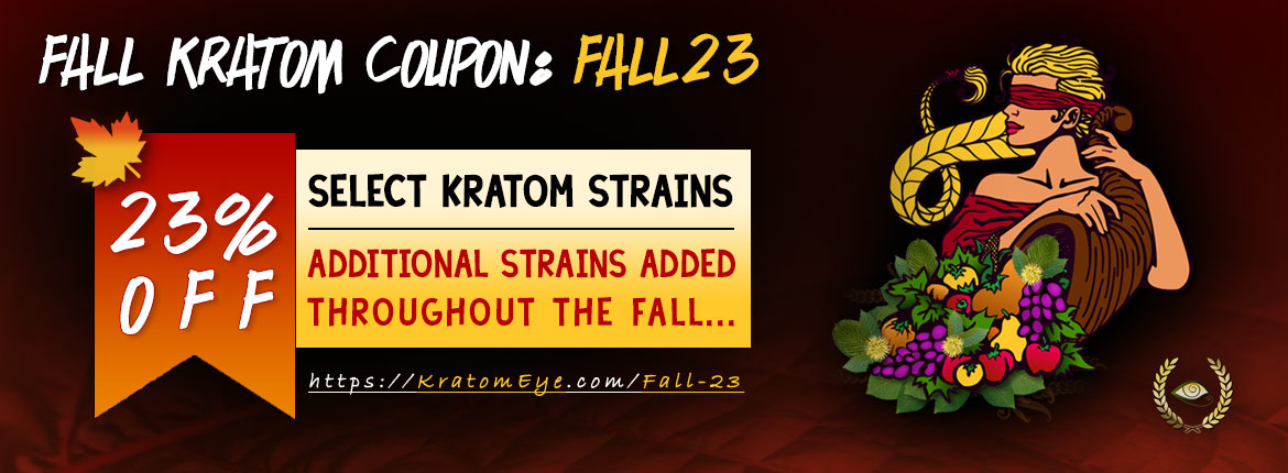 23% OFF Fall Kratom Deals