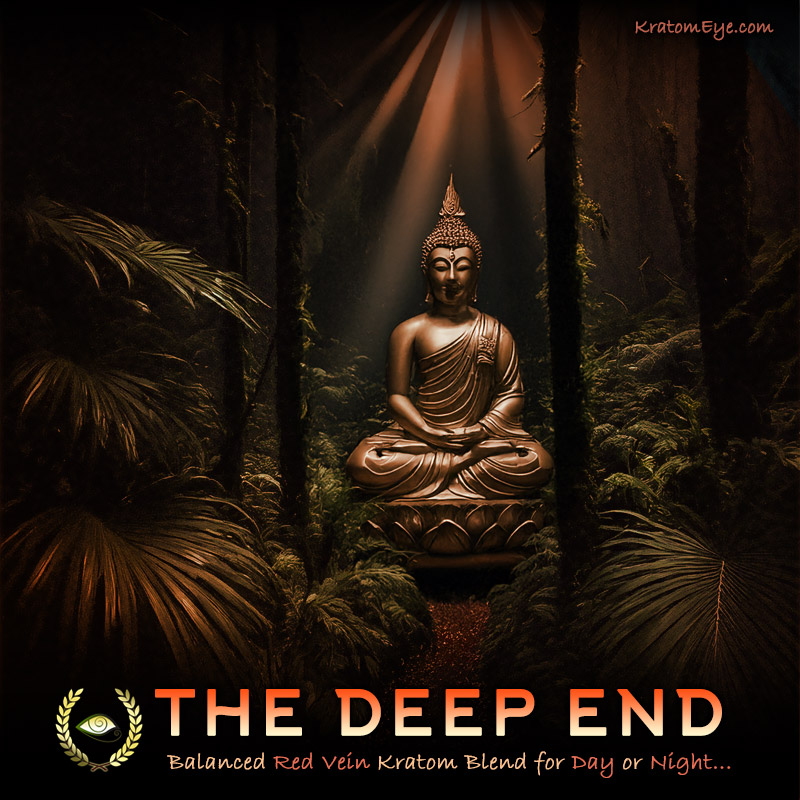 The Deep End: Balanced Red Vein Kratom Blend for Day or Night...