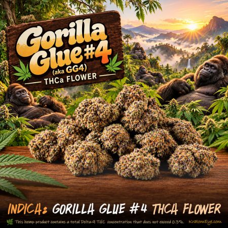 Gorilla Glue #4 (GG4) | THCa Hemp Flower | Indica