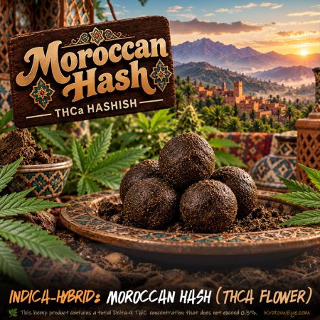 Moroccan Hash | THCa Hemp Hashish | Indica-Hybrid