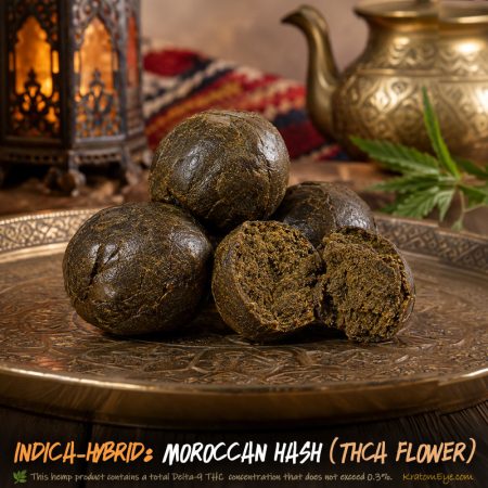 Moroccan Style Hash | THCa Hemp Hashish | Indica-Hybrid